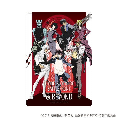 『血界戦線 & BEYOND』キャラクリアケース02/集合デザイン(グラフアートスケッチイラスト)